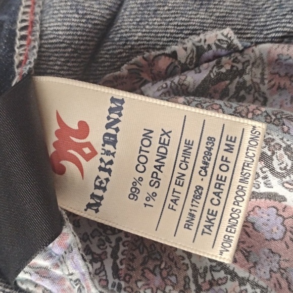 MEK DNM size 29 low rise naxos skinny jeans medium blue for women - Picture 9 of 9